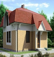 Строительство ломаной крыши частного дома