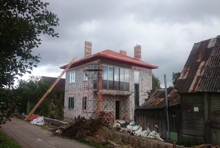 Строительство крыши частного дома в СПБ 